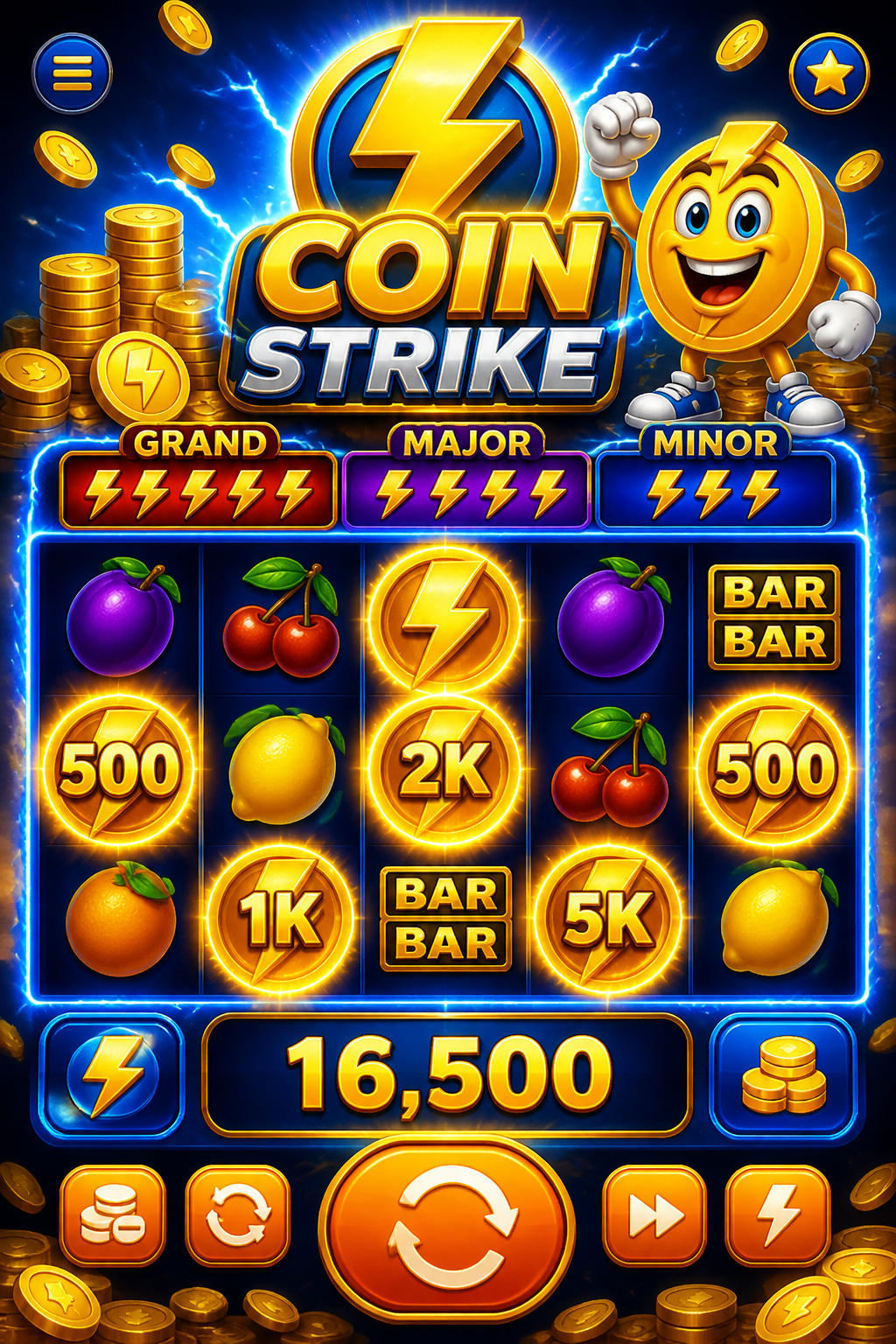 Coin strike slot — скриншот 3
